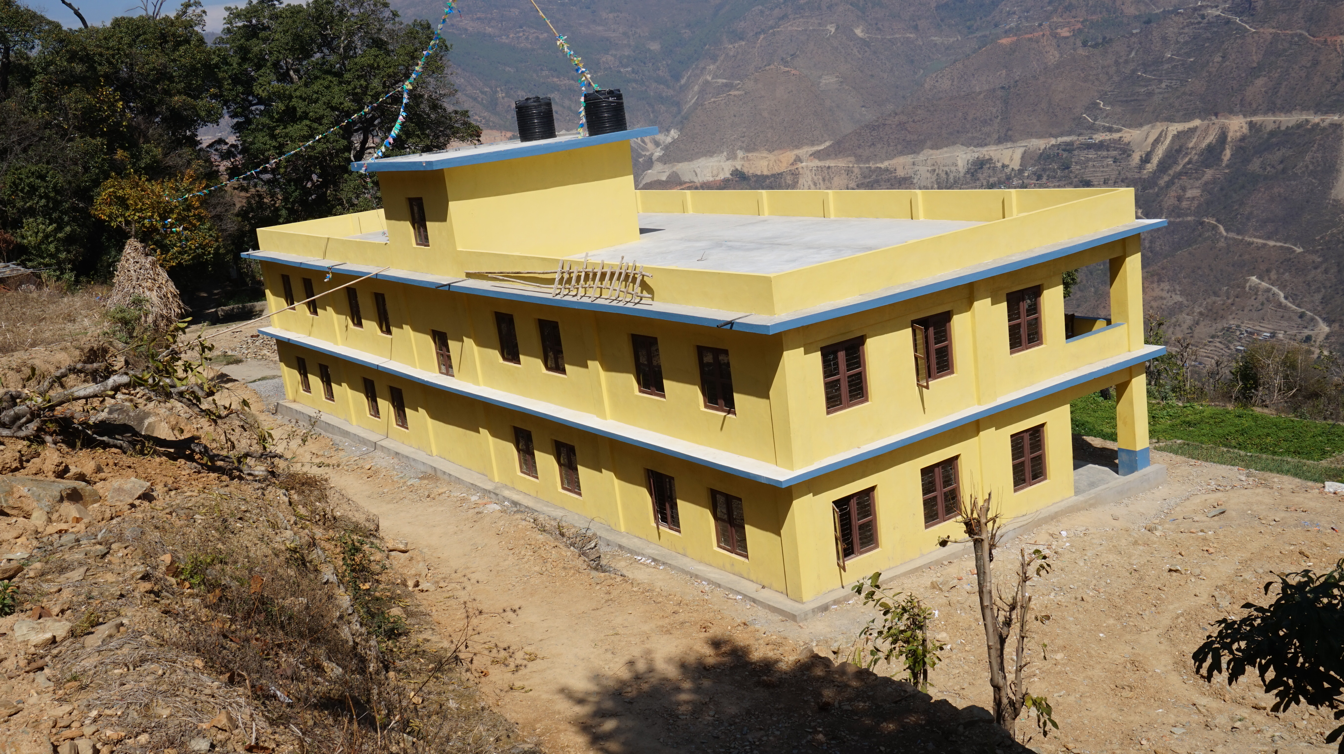 Charity for Rebuilding  School in Nepal