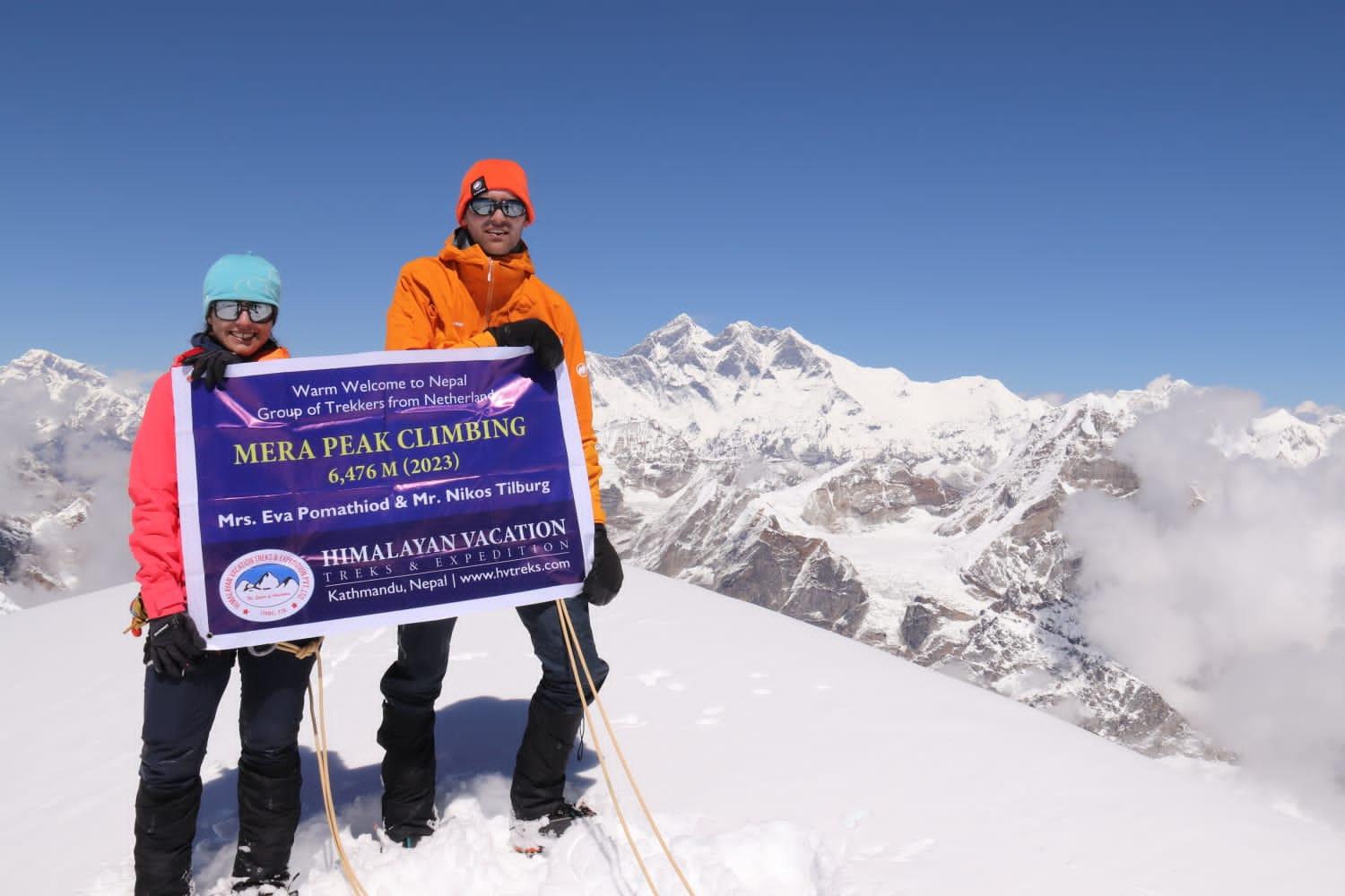 Mera Peak Climbing Spring Offerings Fixed Departure   2024